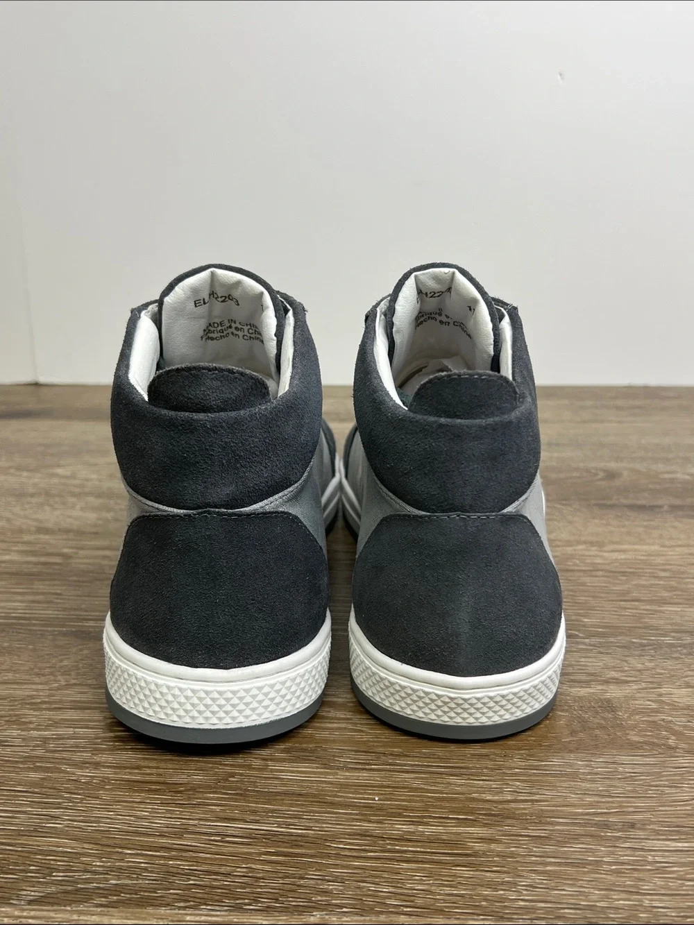 English Laundry Frankie Grey High-Top Sneakers Men’s Size 11